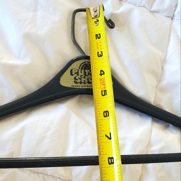 Vintage Sears Deluxe Light Hardwood Coat and Pants Hanger, Like New - Picture 3 of 8